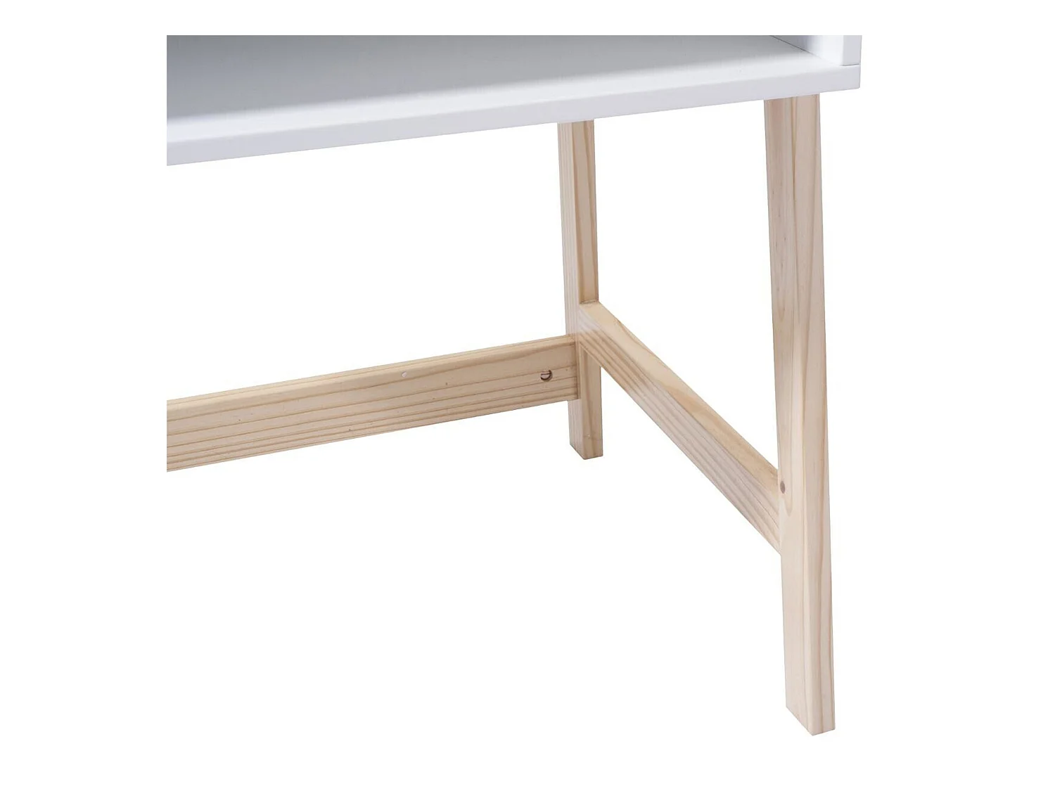 WELL HOME - Bureau enfant blanc simple et pratique