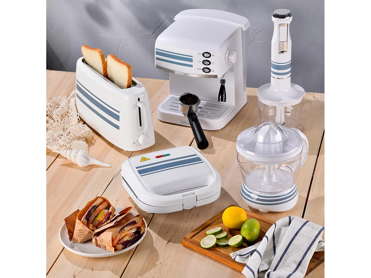 Grille-pain NOIA 2 tranches 7 vitesses 700 W Bergner