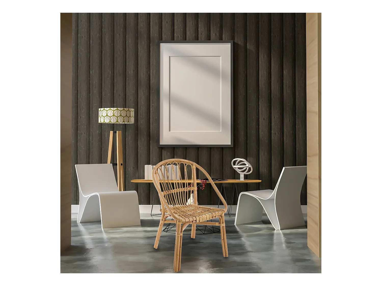 WELL HOME - Fauteuil en rotin 'Bohemian Dream'