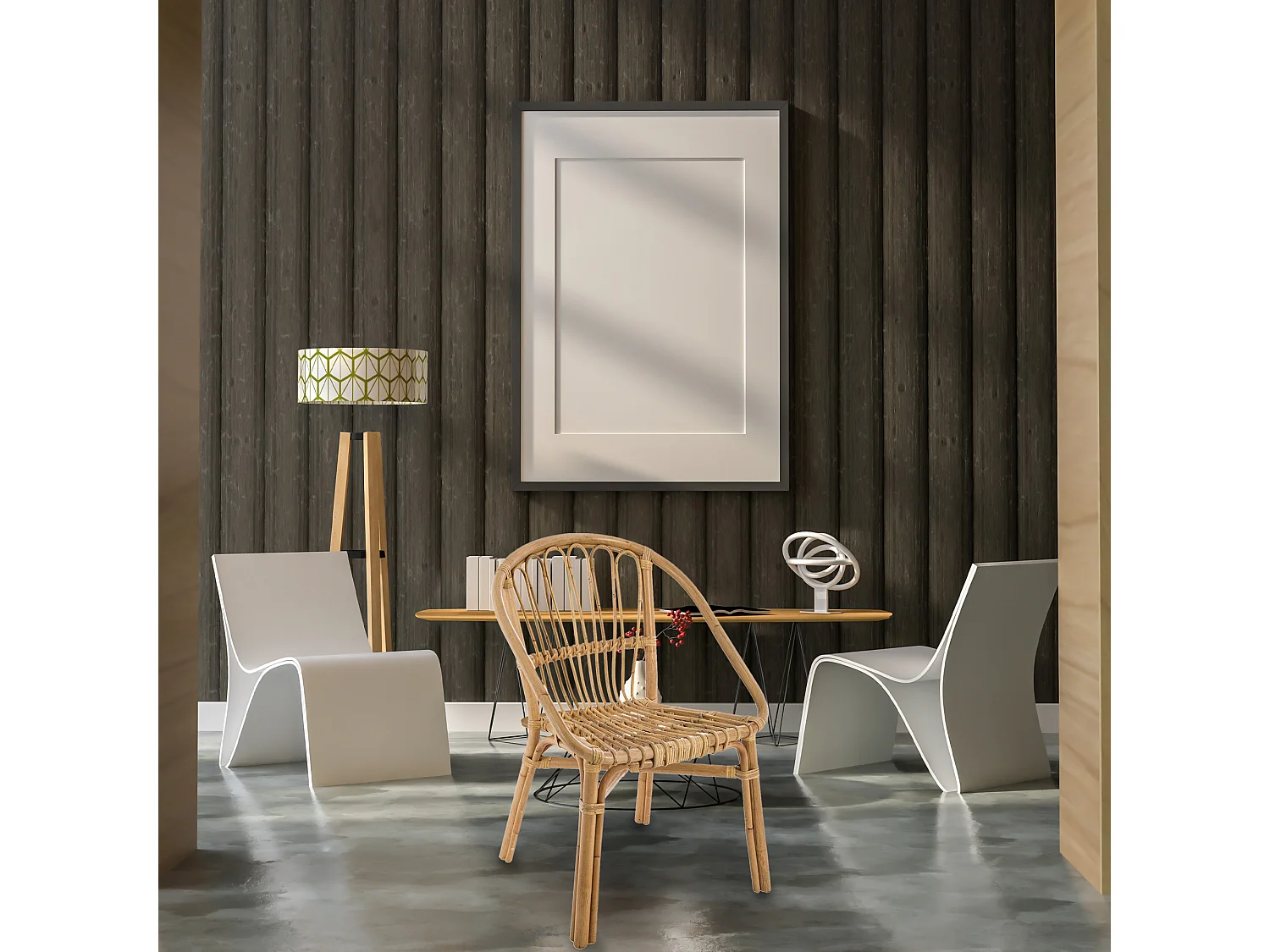 WELL HOME - Fauteuil en rotin 'Bohemian Dream'