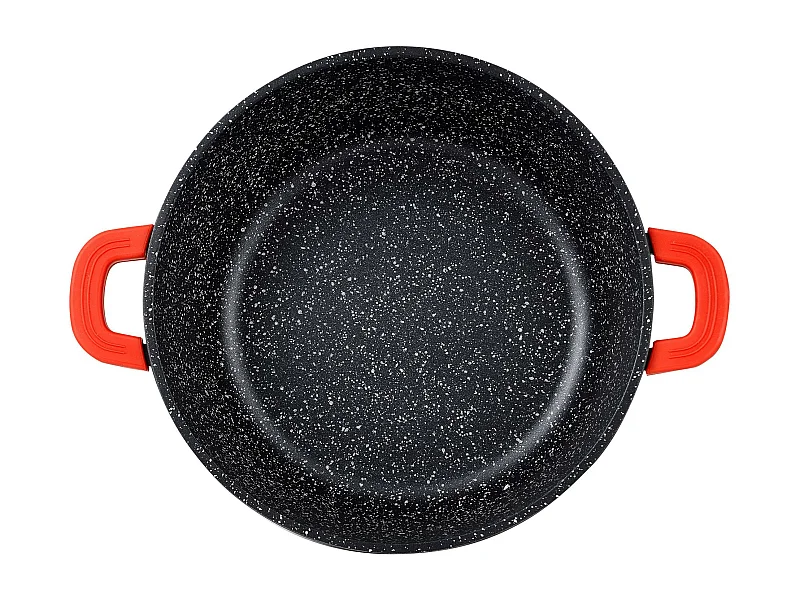 Cocotte Ø20x9cm avec couvercle en fonte d'aluminium CHROMA Bergner