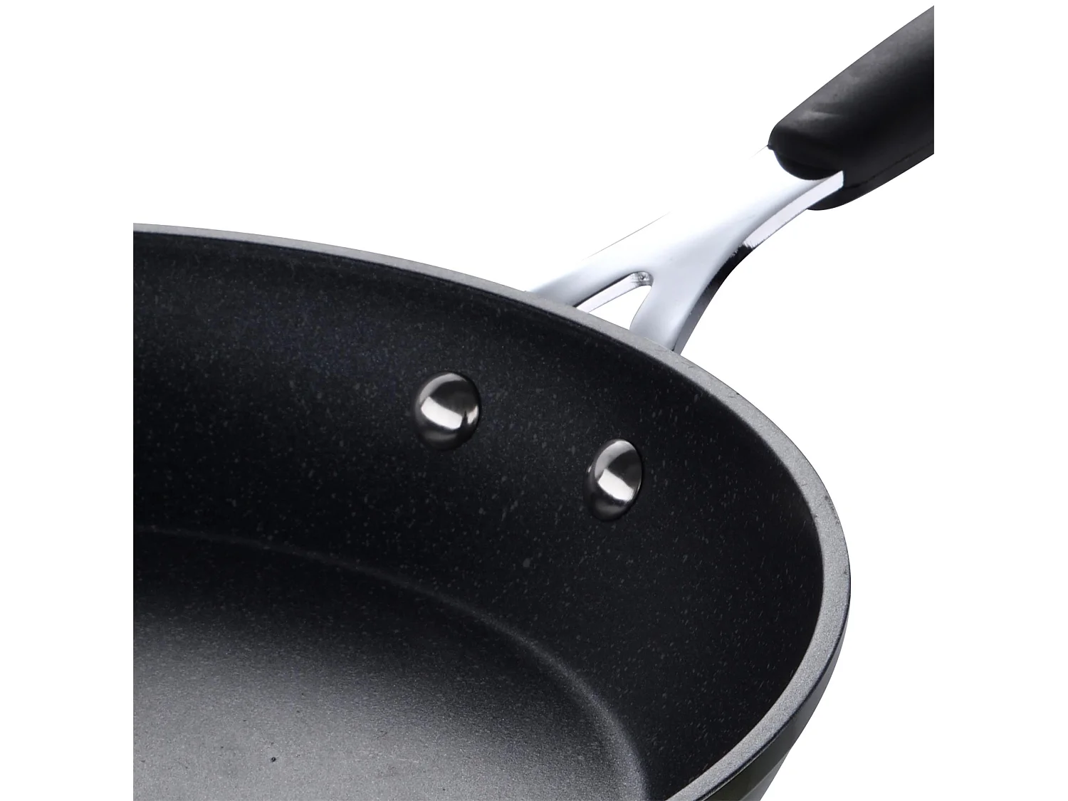 Poêle Ø28x5,2cm en aluminium forgé MIDNIGHT Bergner