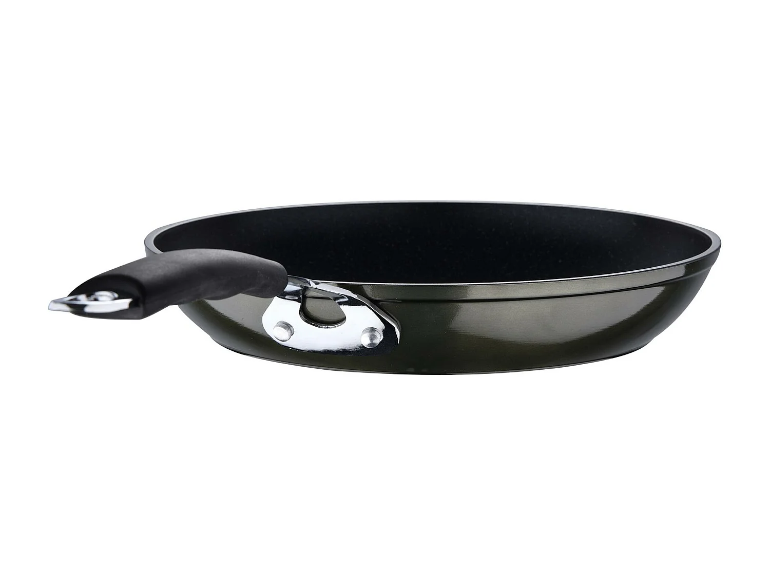 Poêle Ø28x5,2cm en aluminium forgé MIDNIGHT Bergner