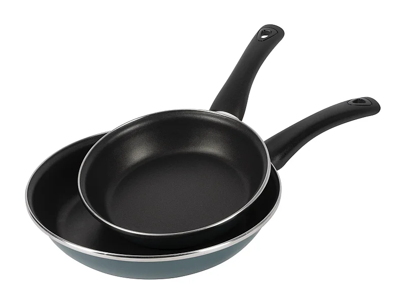 Lot de 2 poêles Bergner antiadhésives en aluminium forgé CLASSIQUE Ø20Ø26cm