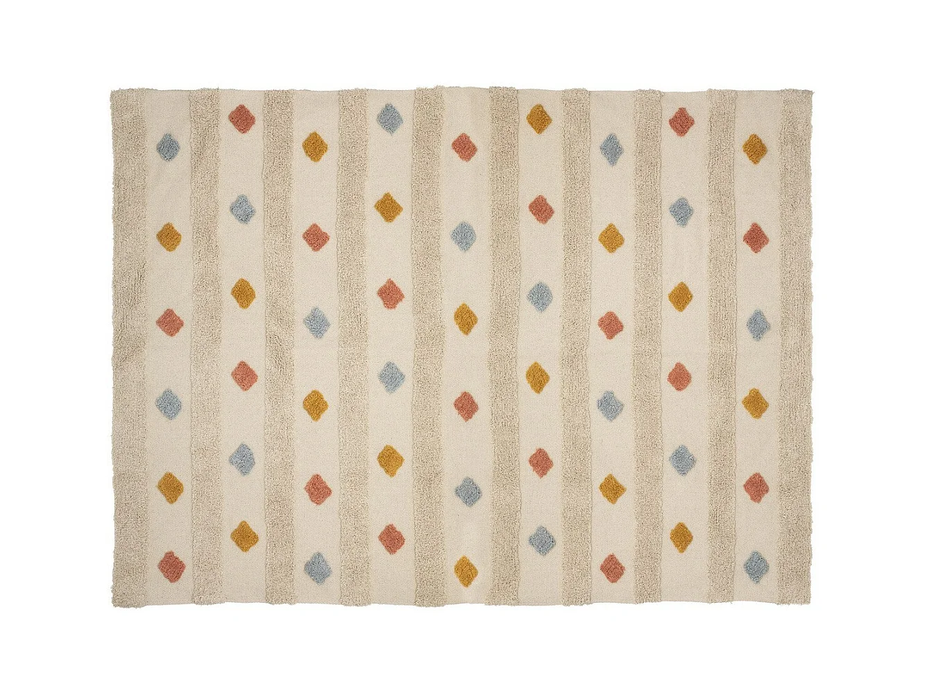 WELL HOME - Tapis "Arlequin" multicolore