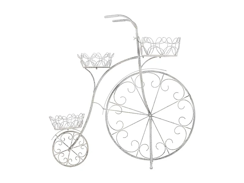 Suporte para vasos de flores em metal para 3 vasos 102,24x38,1x102,87h cm