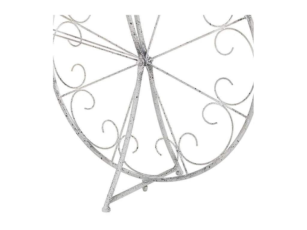 Suporte para vasos de flores em metal para 3 vasos 102,24x38,1x102,87h cm