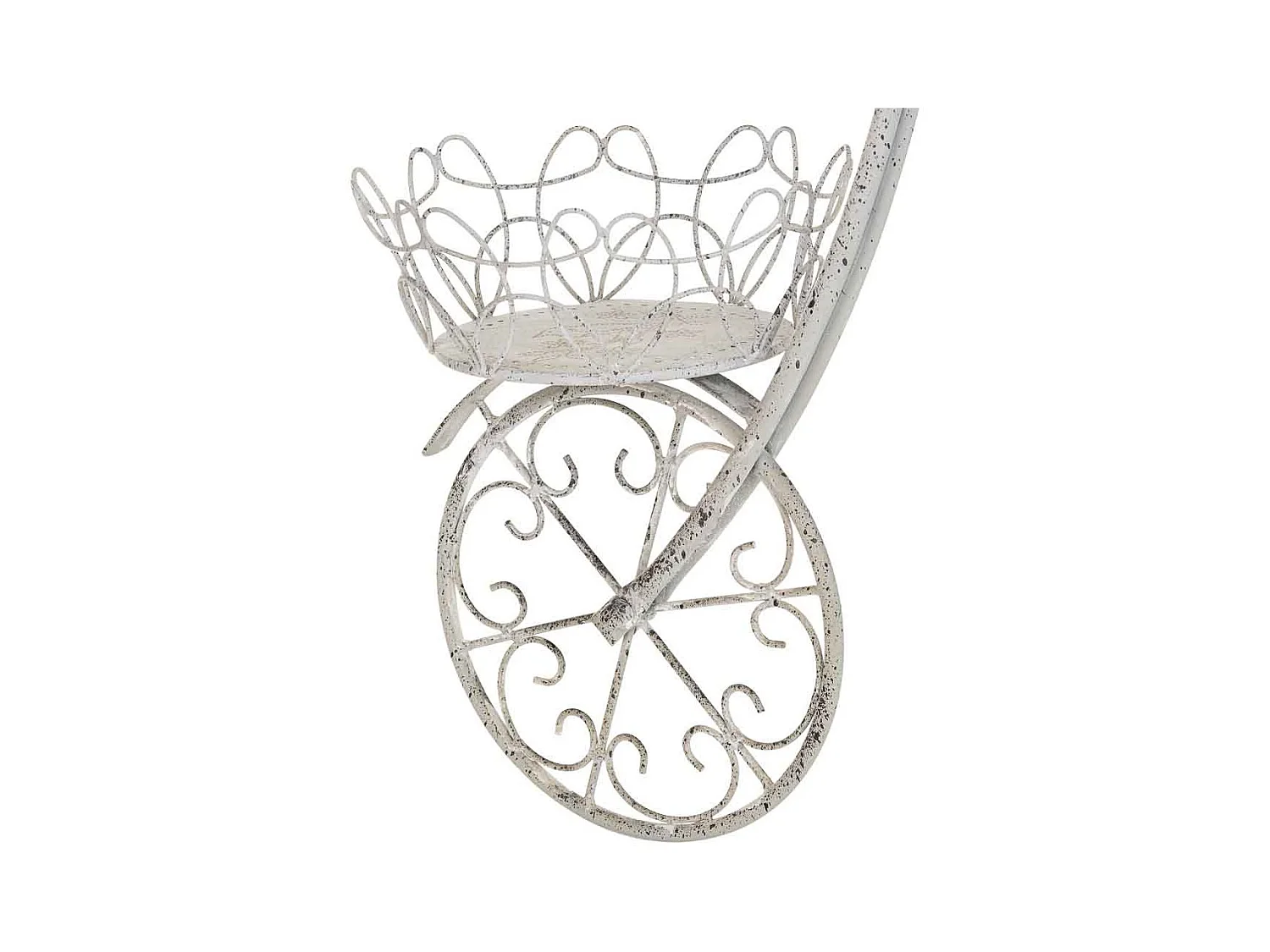 Suporte para vasos de flores em metal para 3 vasos 102,24x38,1x102,87h cm