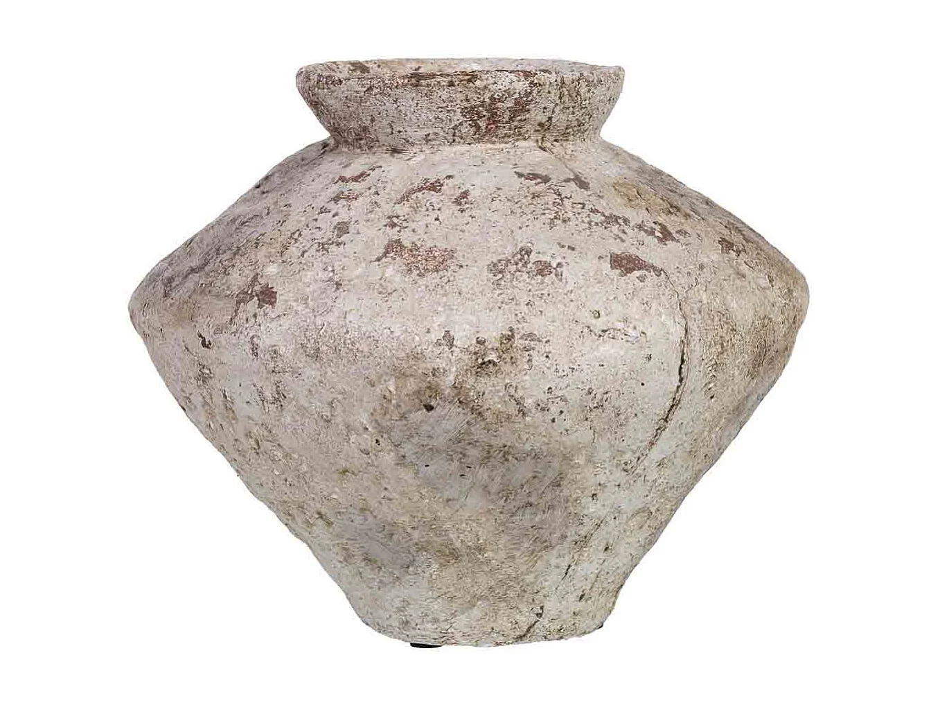 Jarrón de magnesio 30x30x25.5h cm