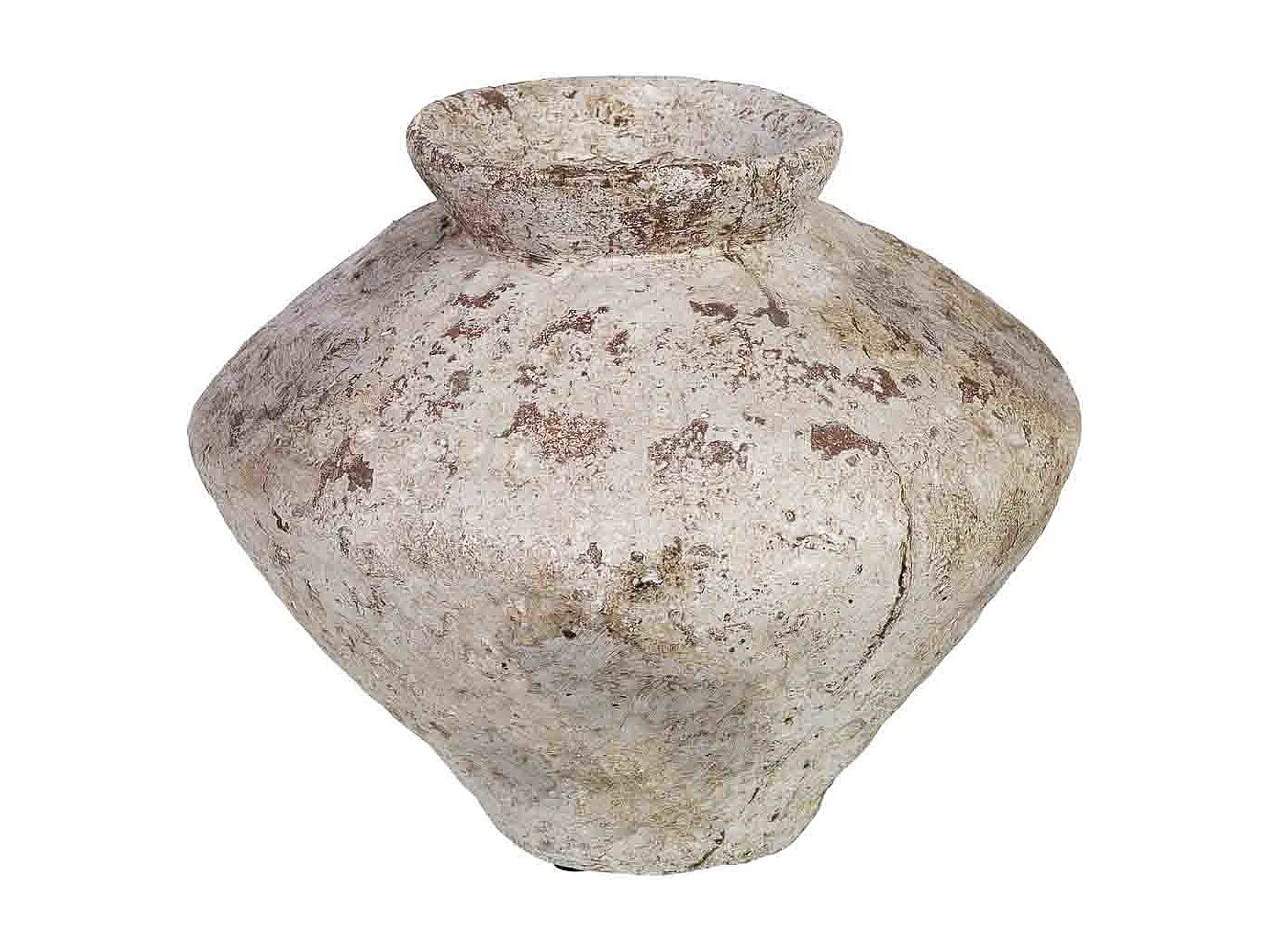 Vaso in magnesio 30x30x25,5h cm