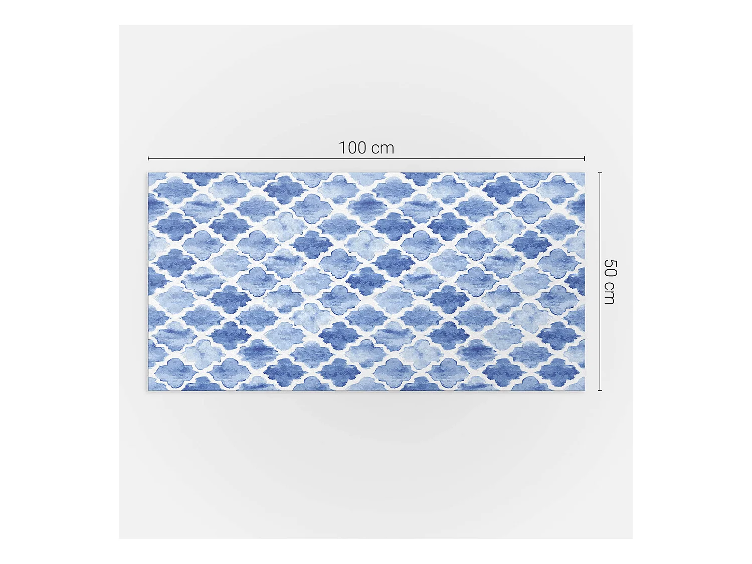 Wandpaneel selbstklebend, Wandverkleidung innen - 100x50 cm - Muster im marokkanischen Stil