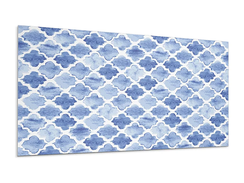 Wandpaneel selbstklebend, Wandverkleidung innen - 100x50 cm - Muster im marokkanischen Stil