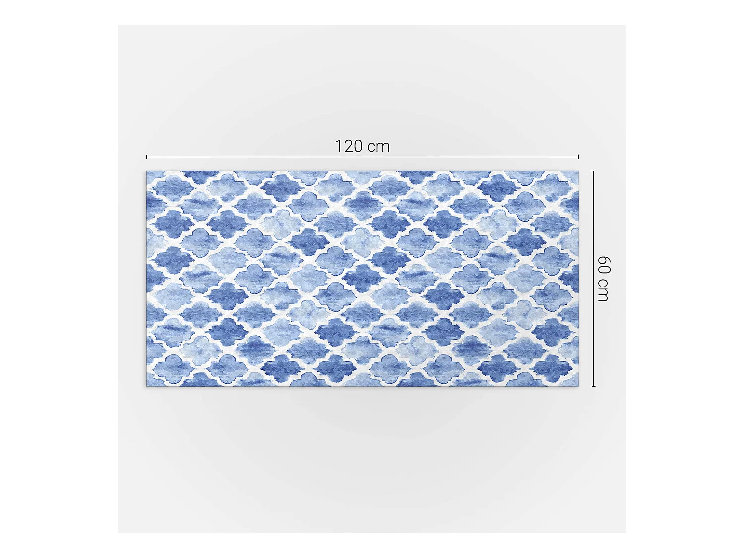 Panneaux muraux autocollants en vinyle imperméable - 120x60 cm - Modèle de style marocain