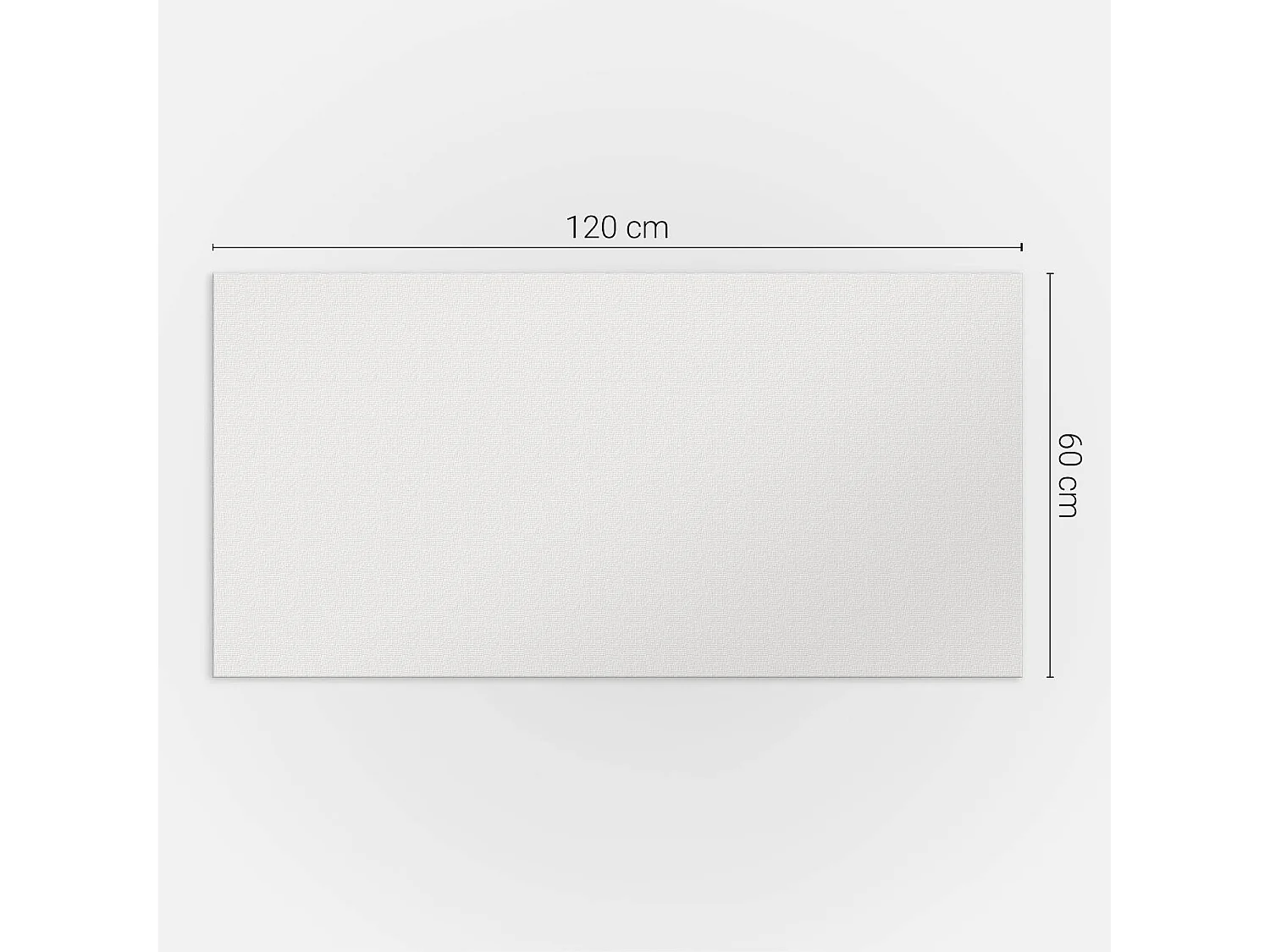 PVC wandpaneel, Vinyl wandverkleidung selbstklebend- 120x60 cm - Farbe Grau