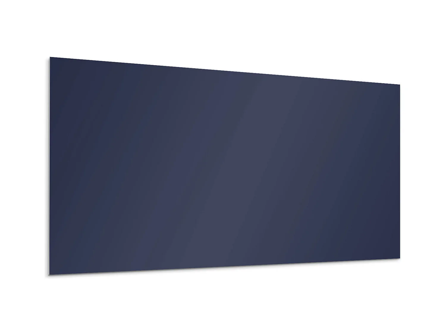 Panneaux muraux autocollants en vinyle imperméable - 120x60 cm - Couleur bleu marine foncé