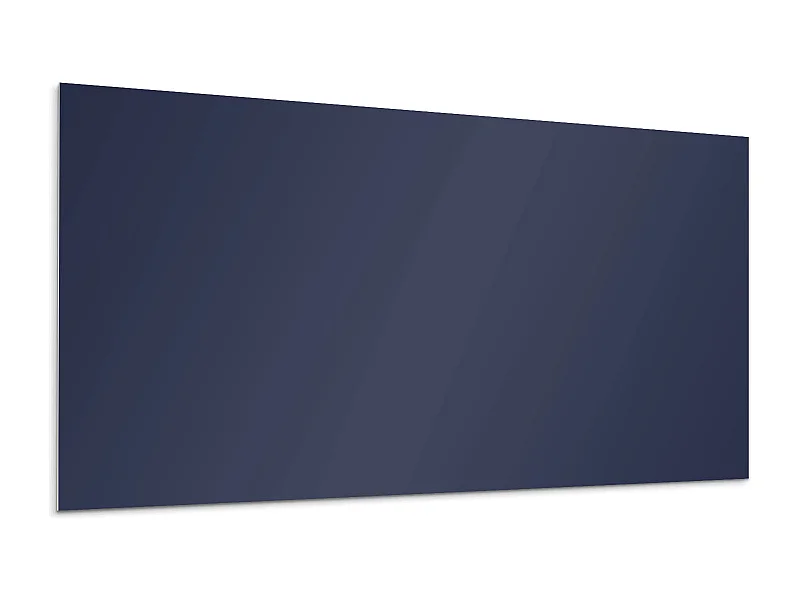 Wandpaneel selbstklebend, Wandverkleidung innen - 6x60x30 cm - Dunkle marineblaue Farbe