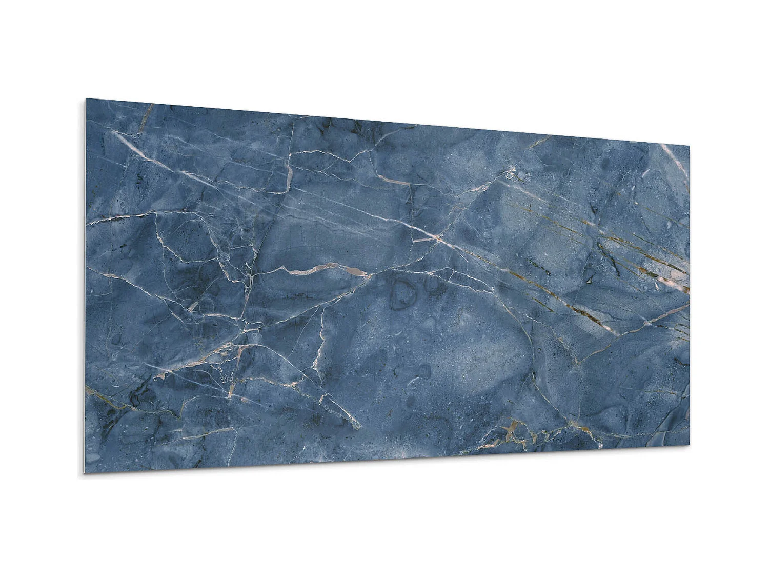 Panneaux muraux autocollants en vinyle imperméable - 100x50 cm - Motif en pierre naturelle