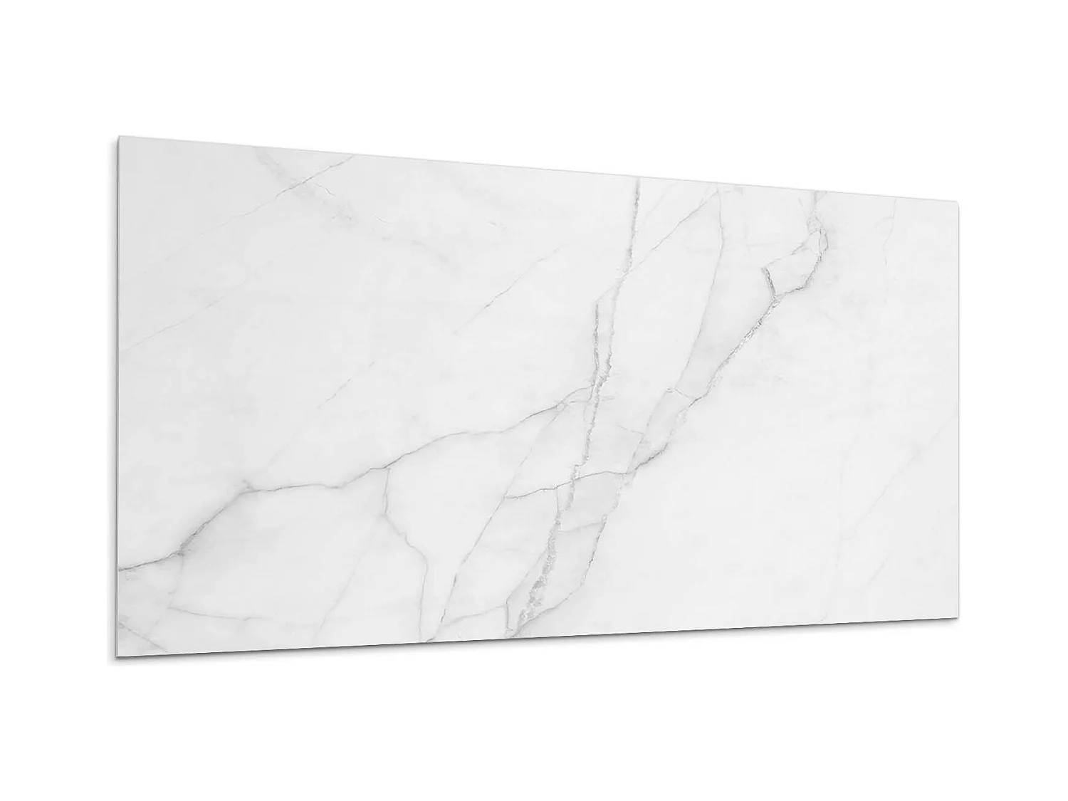 Panneaux muraux autocollants en vinyle imperméable - 100x50 cm - Modèle de marbre élégant