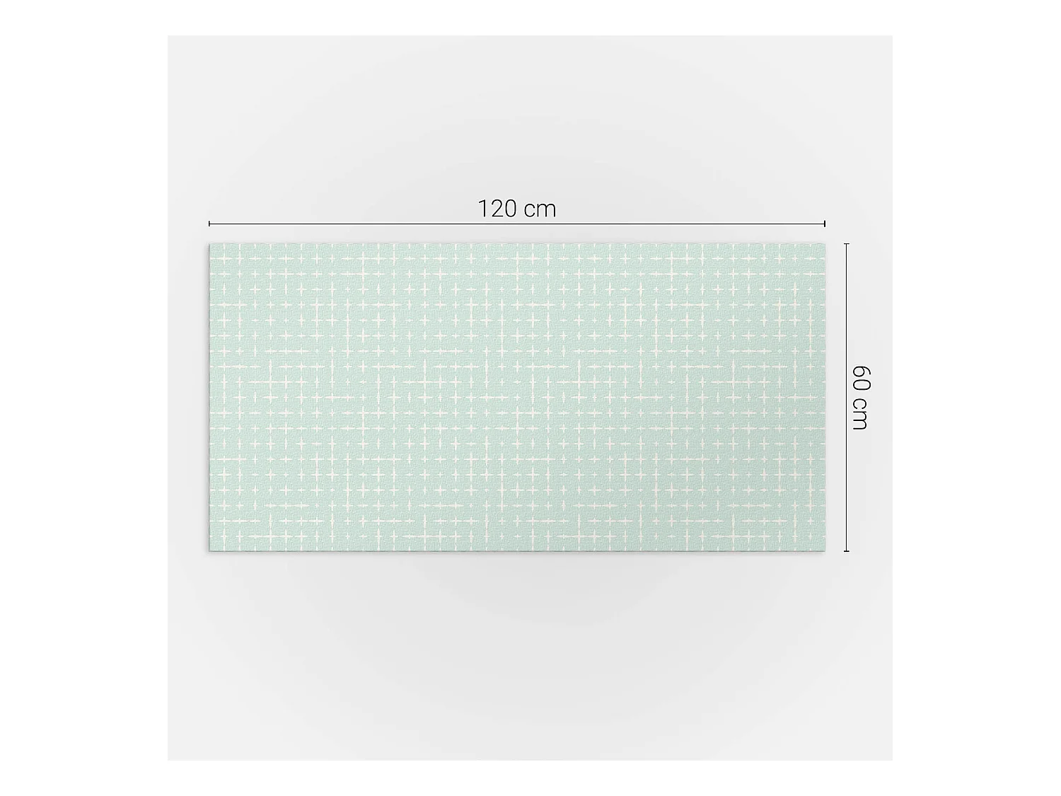 PVC wandpaneel, Vinyl wandverkleidung selbstklebend- 120x60 cm - Geometrie von Linien und Kreuzen