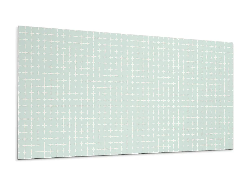 PVC wandpaneel, Vinyl wandverkleidung selbstklebend- 120x60 cm - Geometrie von Linien und Kreuzen