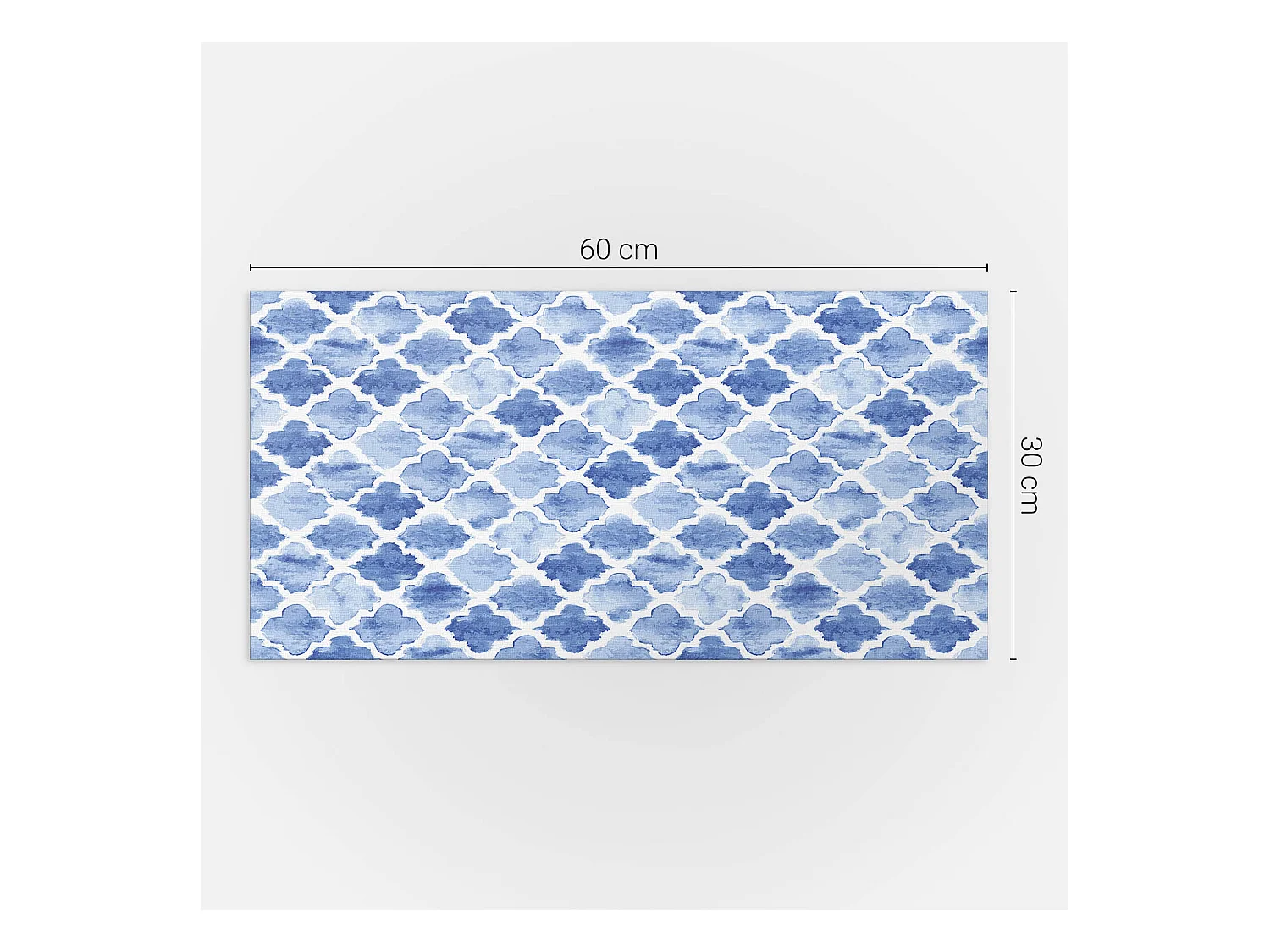 Panneaux muraux autocollants en vinyle imperméable - 6x60x30 cm - Modèle de style marocain