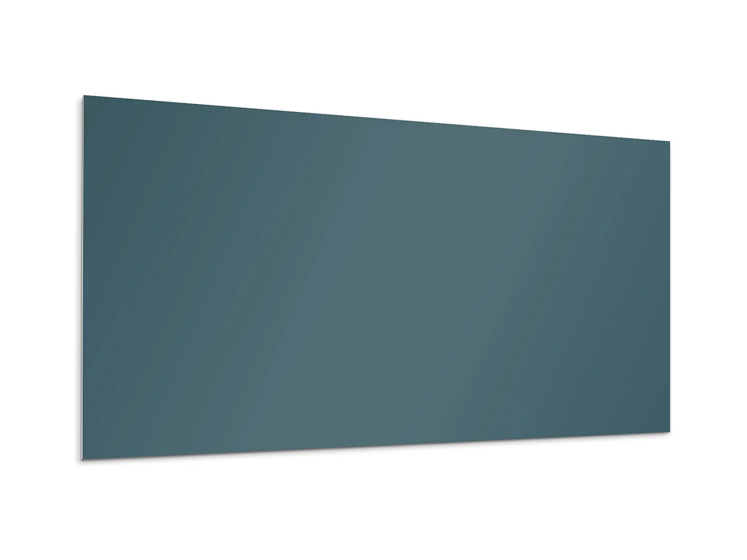 Panneaux muraux autocollants en vinyle imperméable - 100x50 cm - Couleur Sarcelle foncé