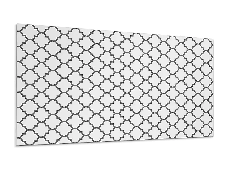 Wandpaneel selbstklebend, Wandverkleidung innen - 6x60x30 cm - Muster mit symmetrischen Formen