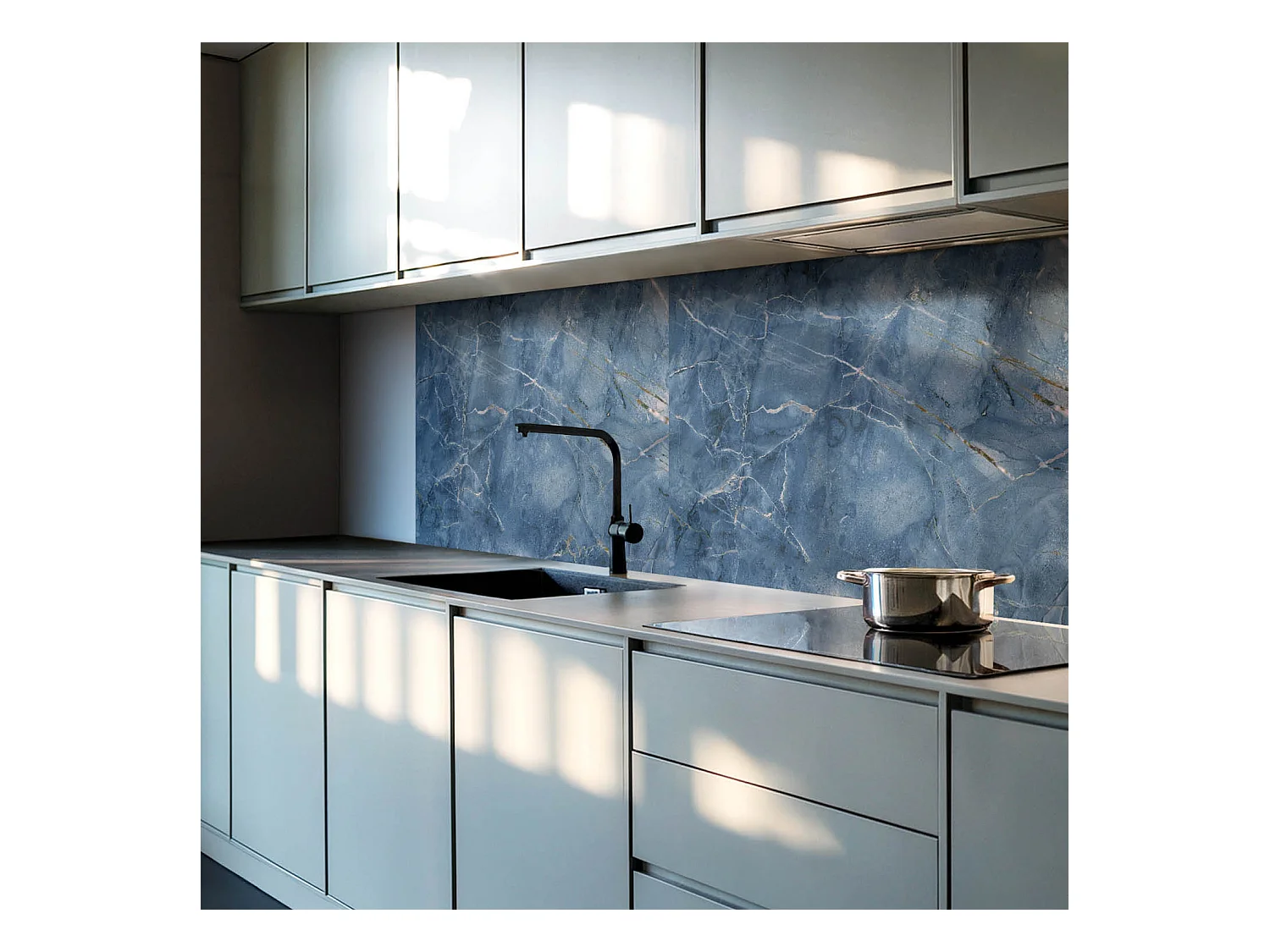 PVC wandpaneel, Vinyl wandverkleidung selbstklebend- 120x60 cm - Natursteinmuster