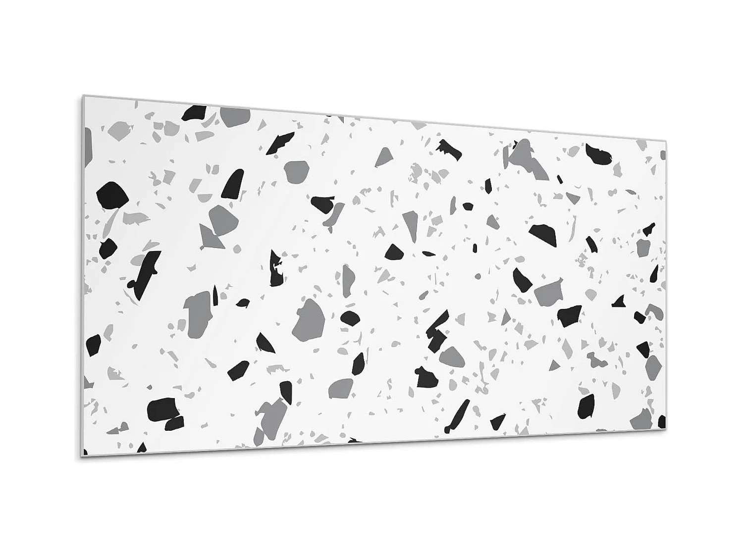 Wandpaneel selbstklebend, Wandverkleidung innen - 100x50 cm - Abstraktes Steinmuster