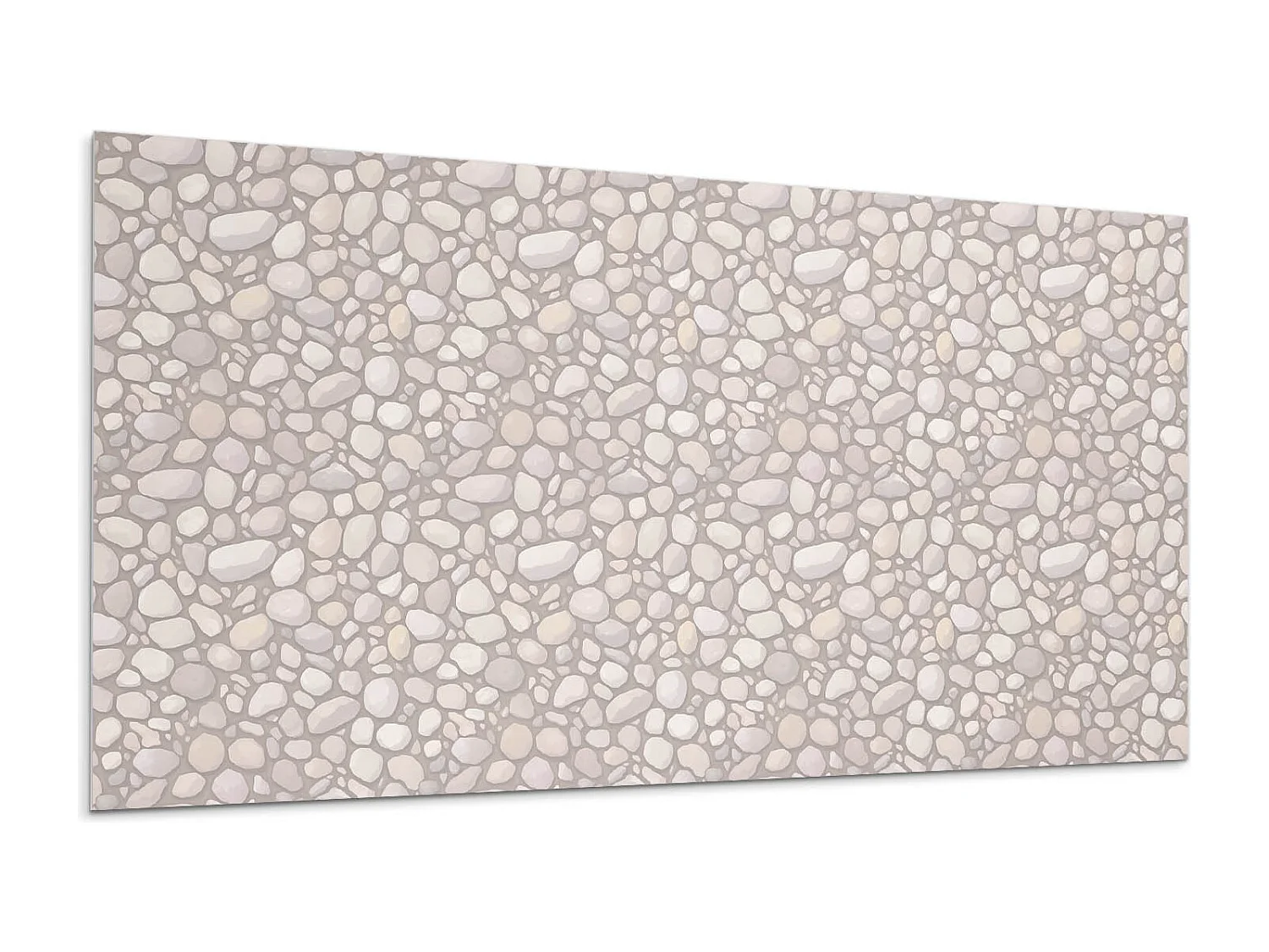 Panneaux muraux autocollants en vinyle imperméable - 10x40x20 cm - Motif en pierre naturelle