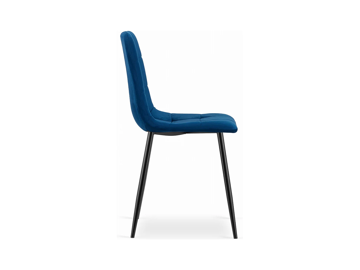 Chaise KARA - velours bleu marine x 1