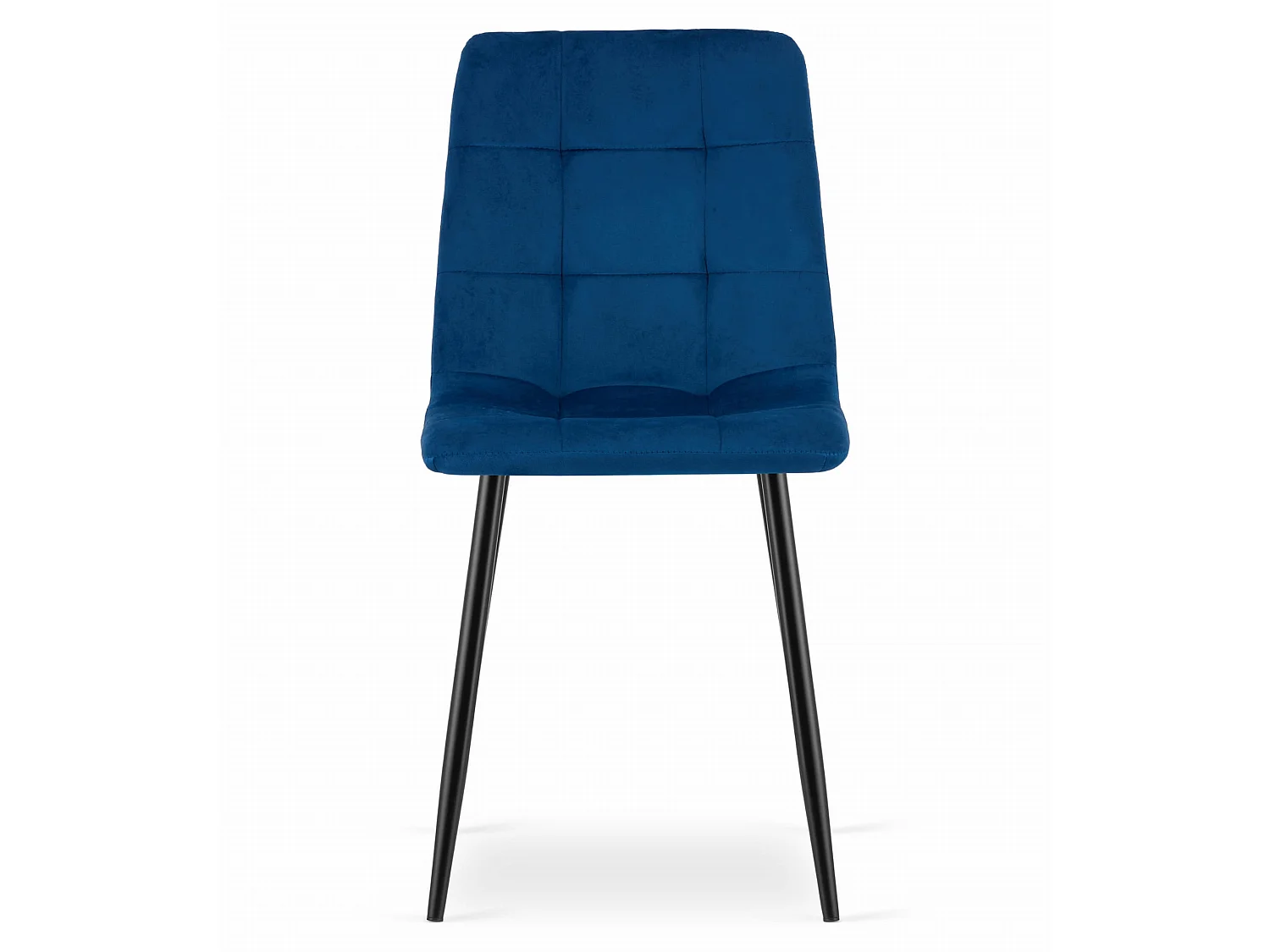 KARA stoel - marineblauw fluweel x 1
