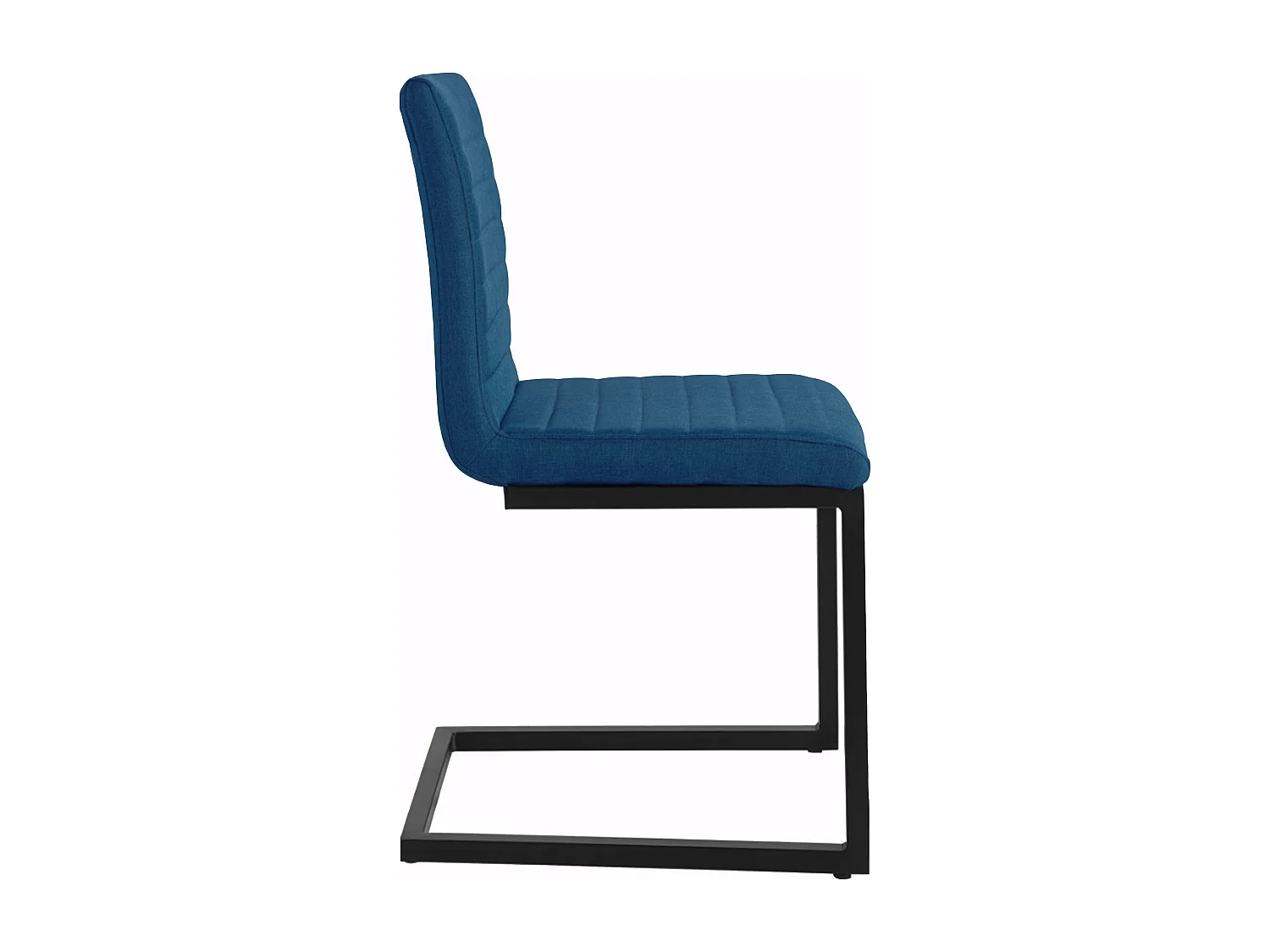 Sabine | Silla de comedor en tejido Petrol, Lote de 2