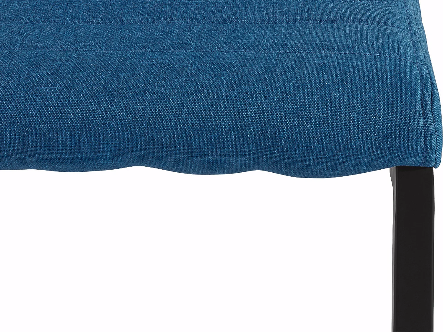Sabine | Silla de comedor en tejido Petrol, Lote de 2