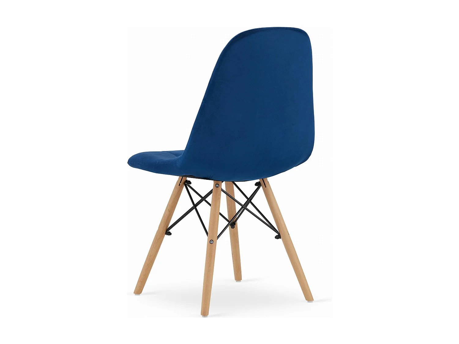 Chaise DUMO - velours bleu marine x 1