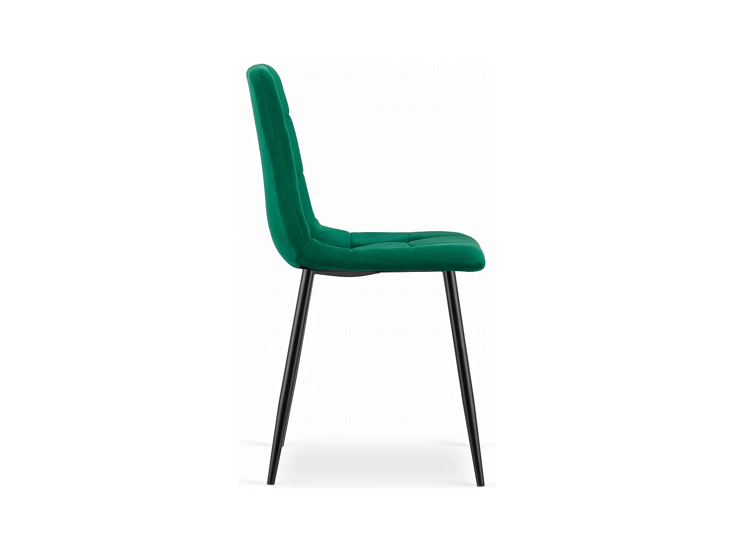 Chaise KARA - velours vert foncé x 1