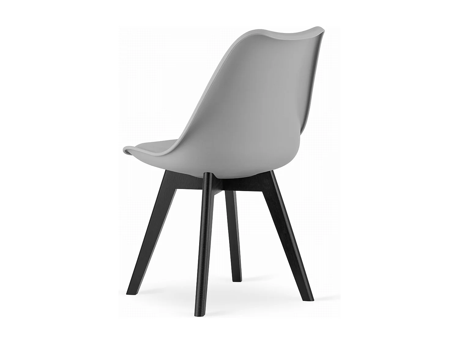 Chaise MARK - pieds gris / noirs x 1