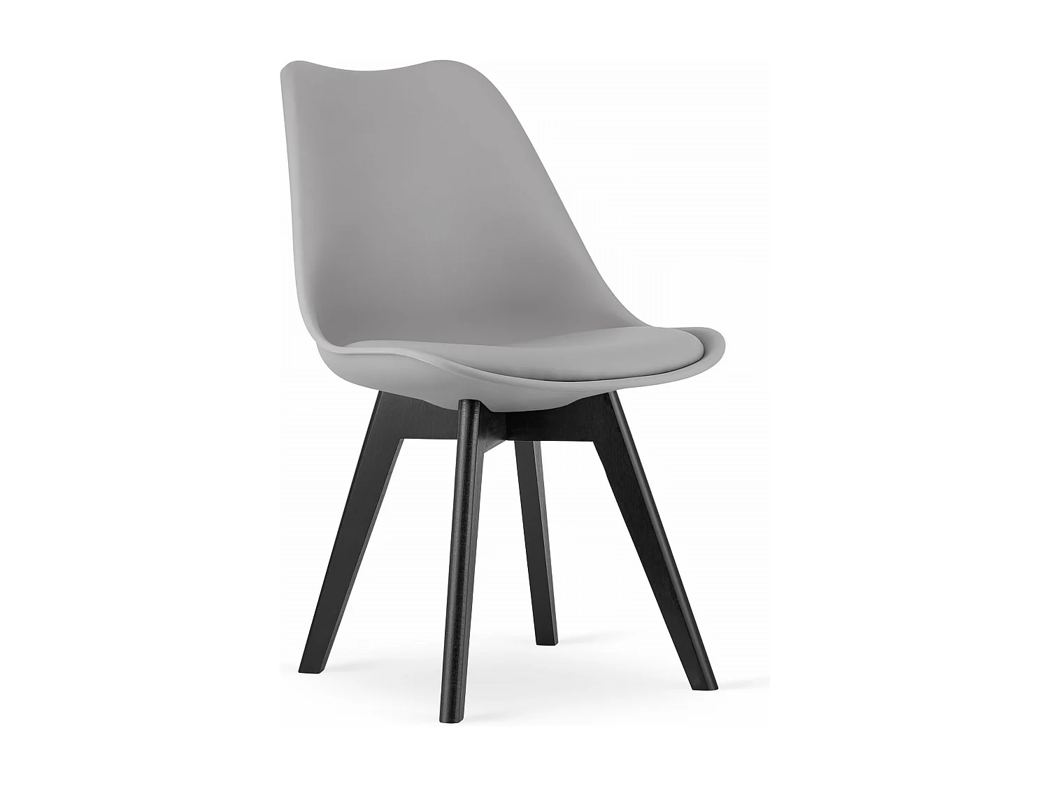 Chaise MARK - pieds gris / noirs x 1