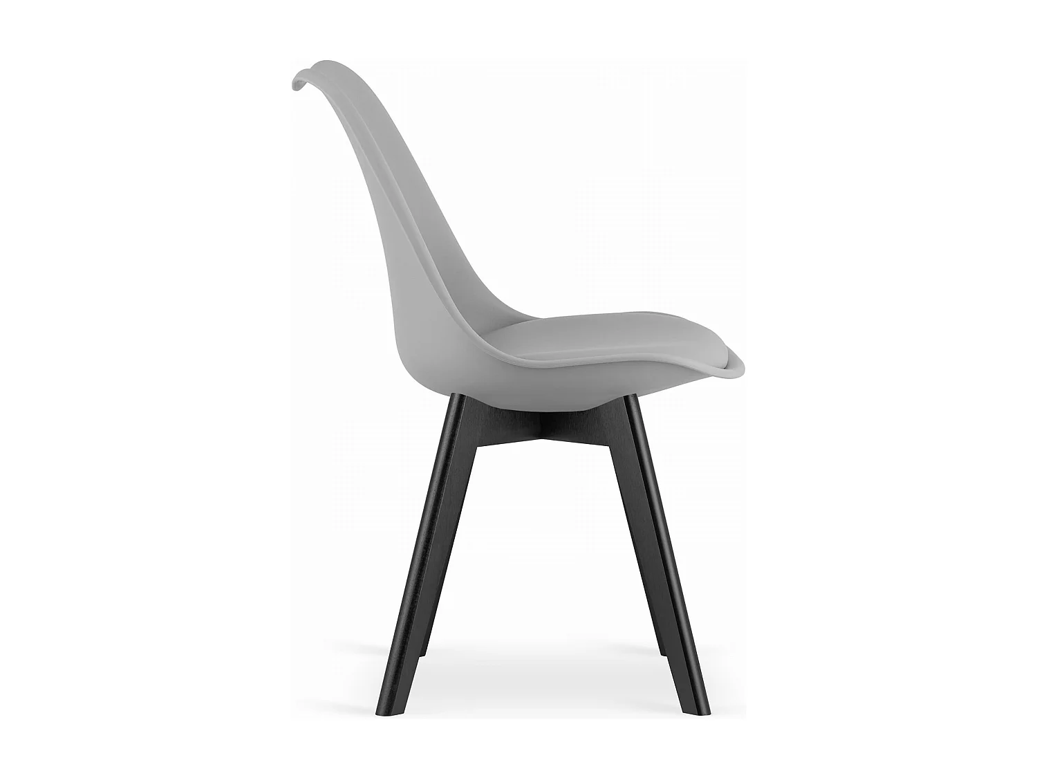 Chaise MARK - pieds gris / noirs x 1