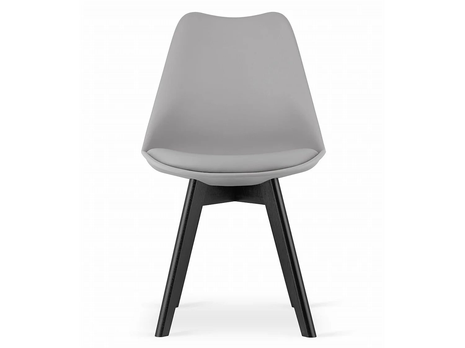 Chaise MARK - pieds gris / noirs x 1