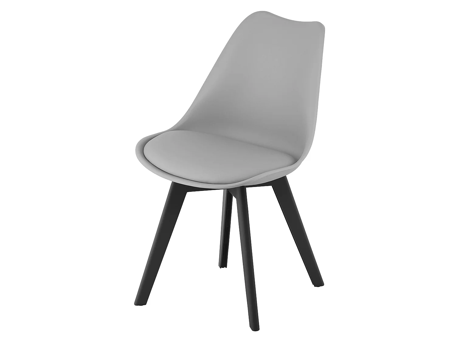 Chaise MARK - pieds gris / noirs x 1