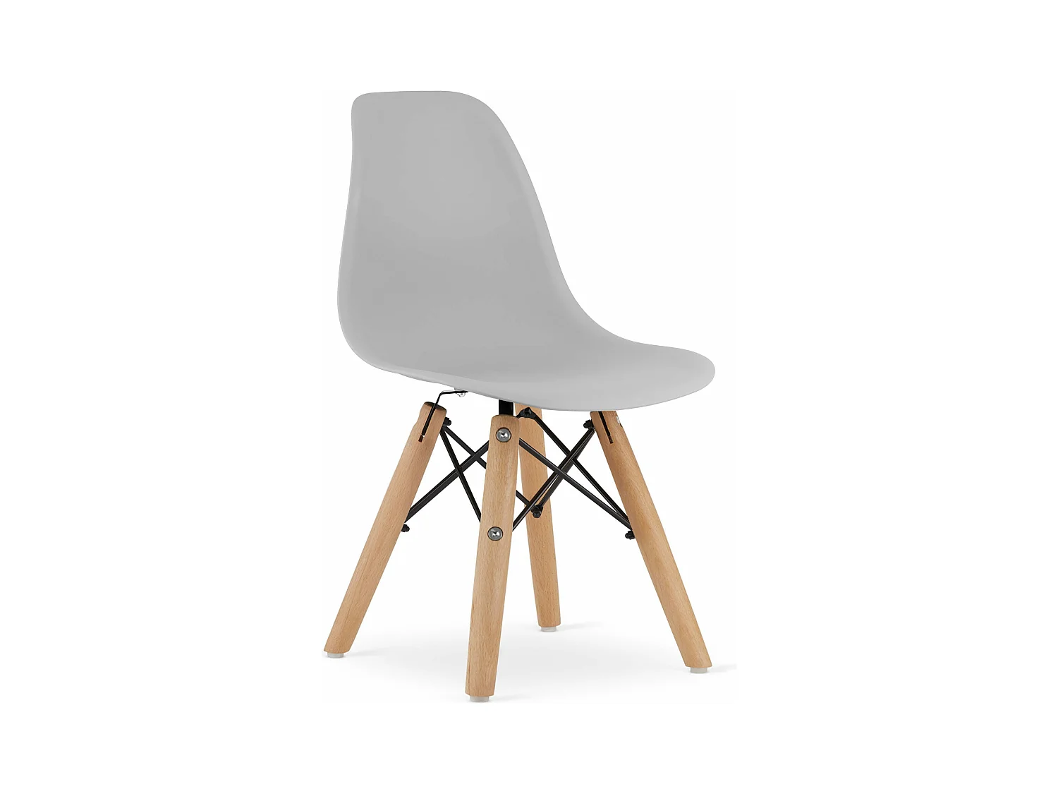 Chaise ZUBI - grise x 1