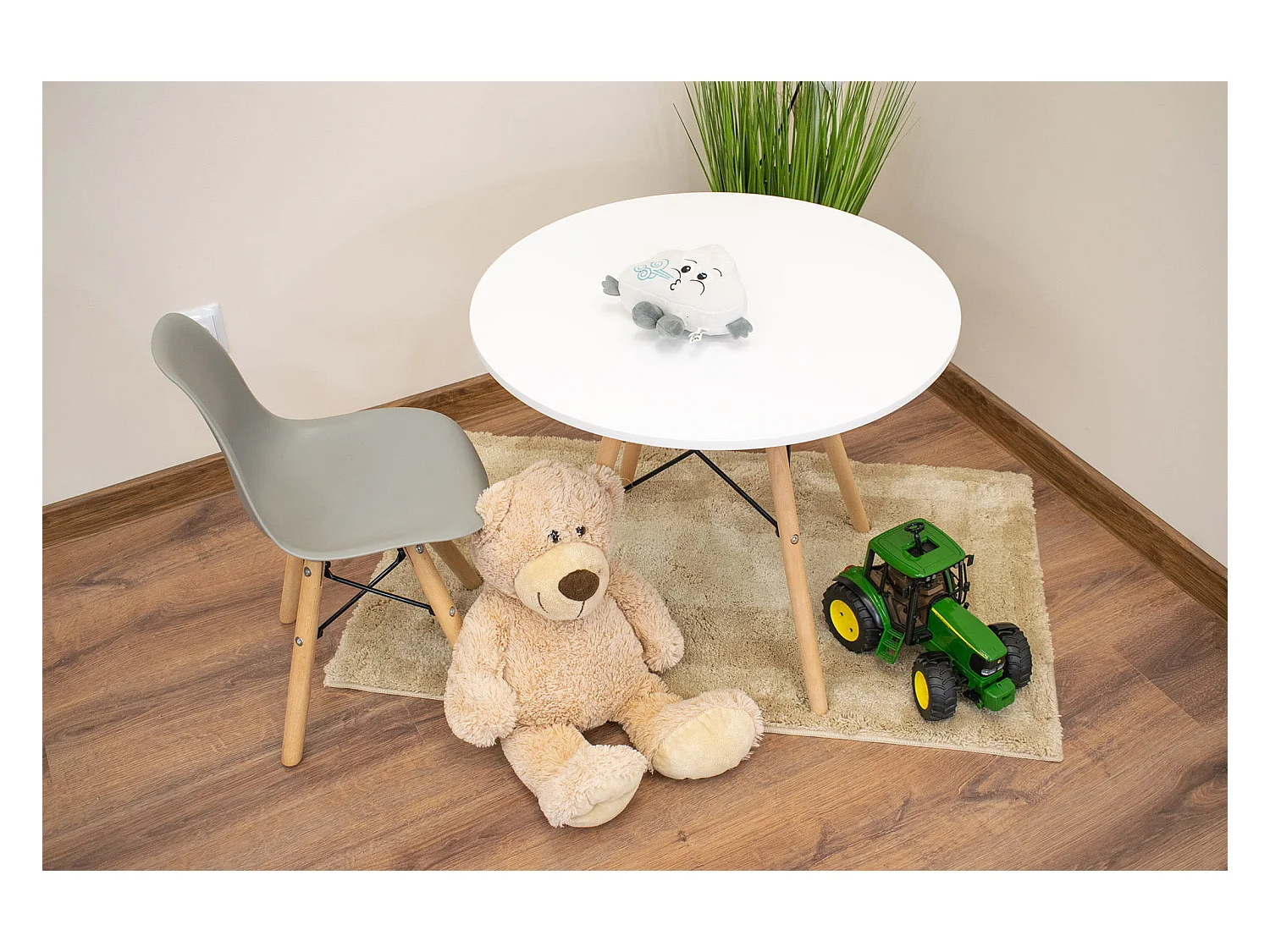 Chaise ZUBI - grise x 1