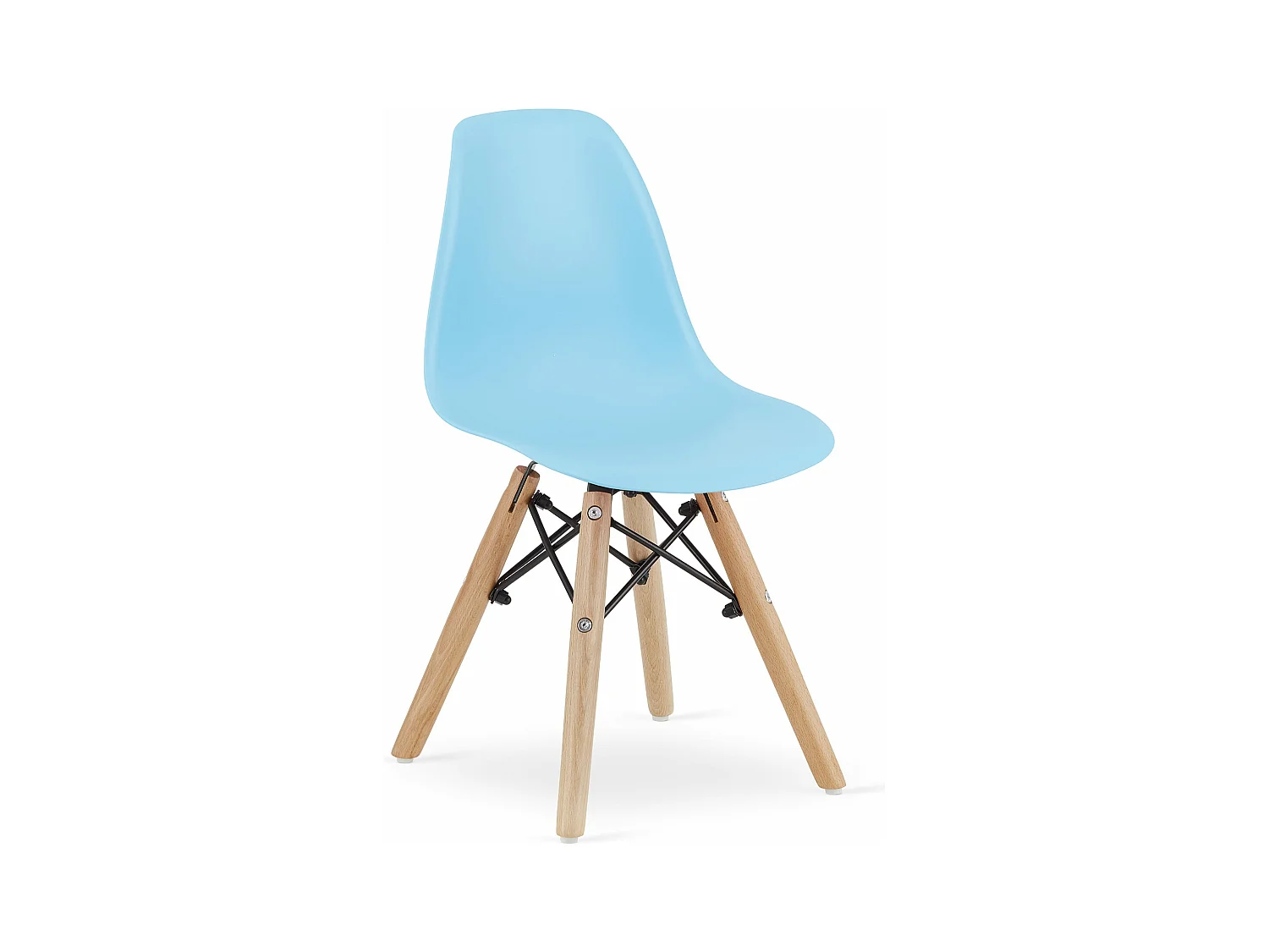 Chaise ZUBI - bleu x 1