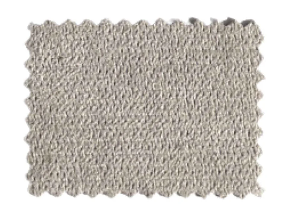 Sofá chaiselongue derecha Danielle 3 plazas tela bronx gris claro