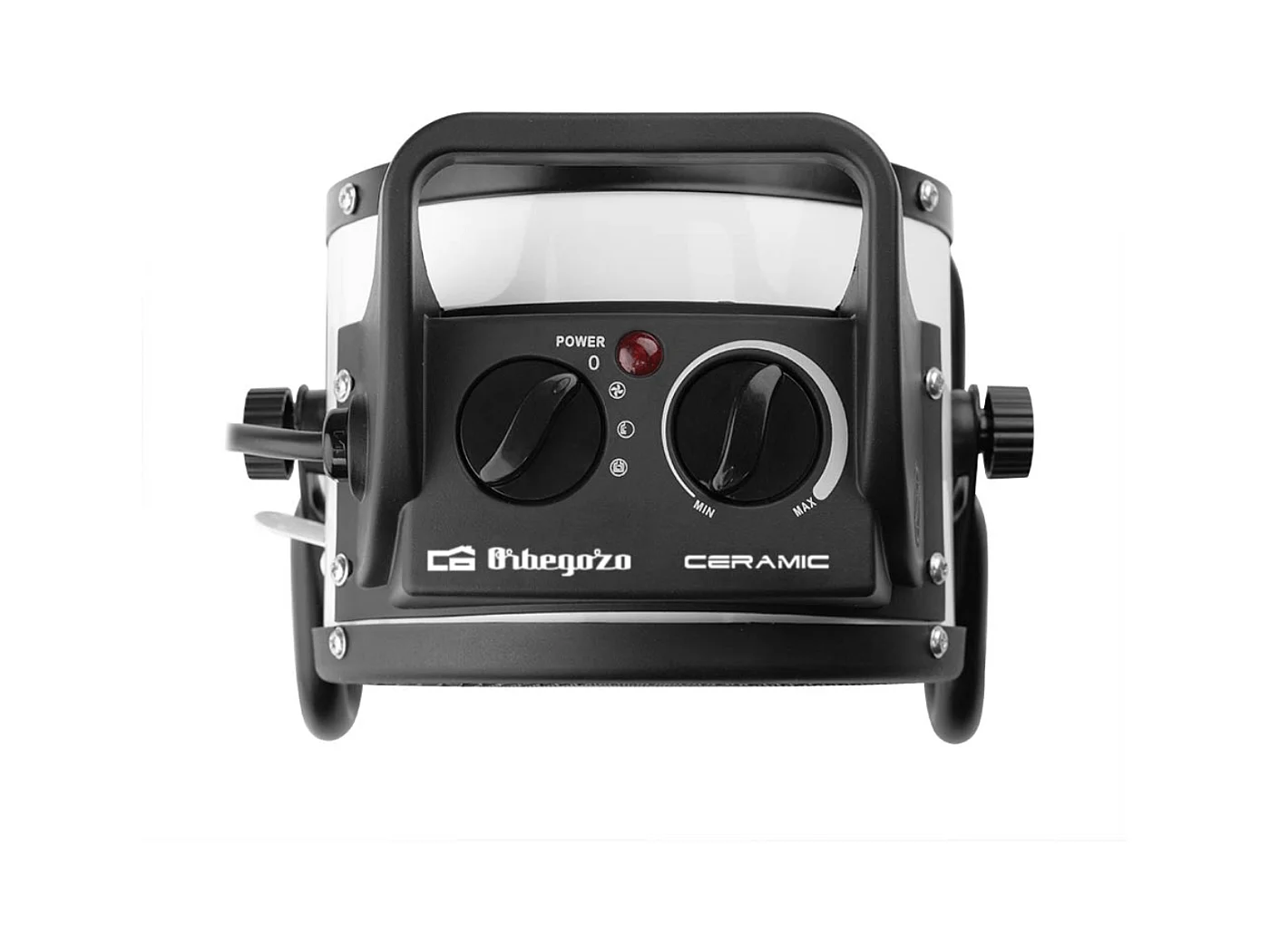 Calefactor cerámico Orbegozo FHR3055 3000W temperatura regulable blanco Ø30 cm