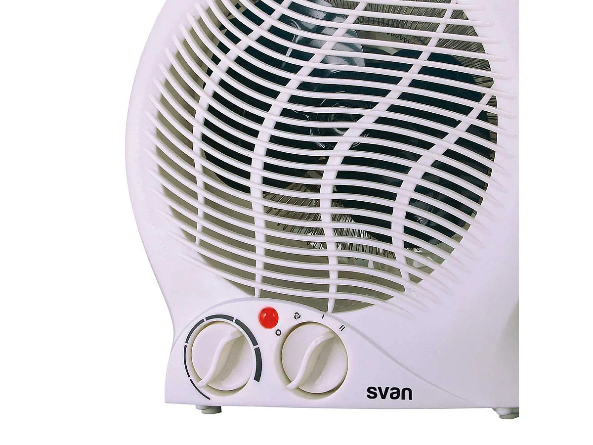 Calefactor ventilador Svan SCEV2000V 2000W 2 niveles blanco