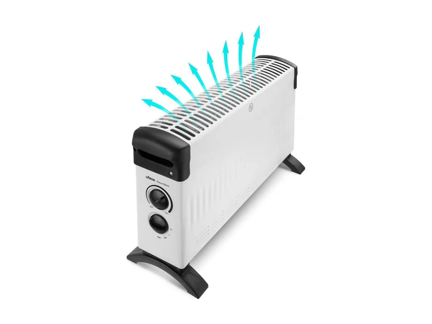 Convector Ufesa Polux Nano 1800W turbo blanco