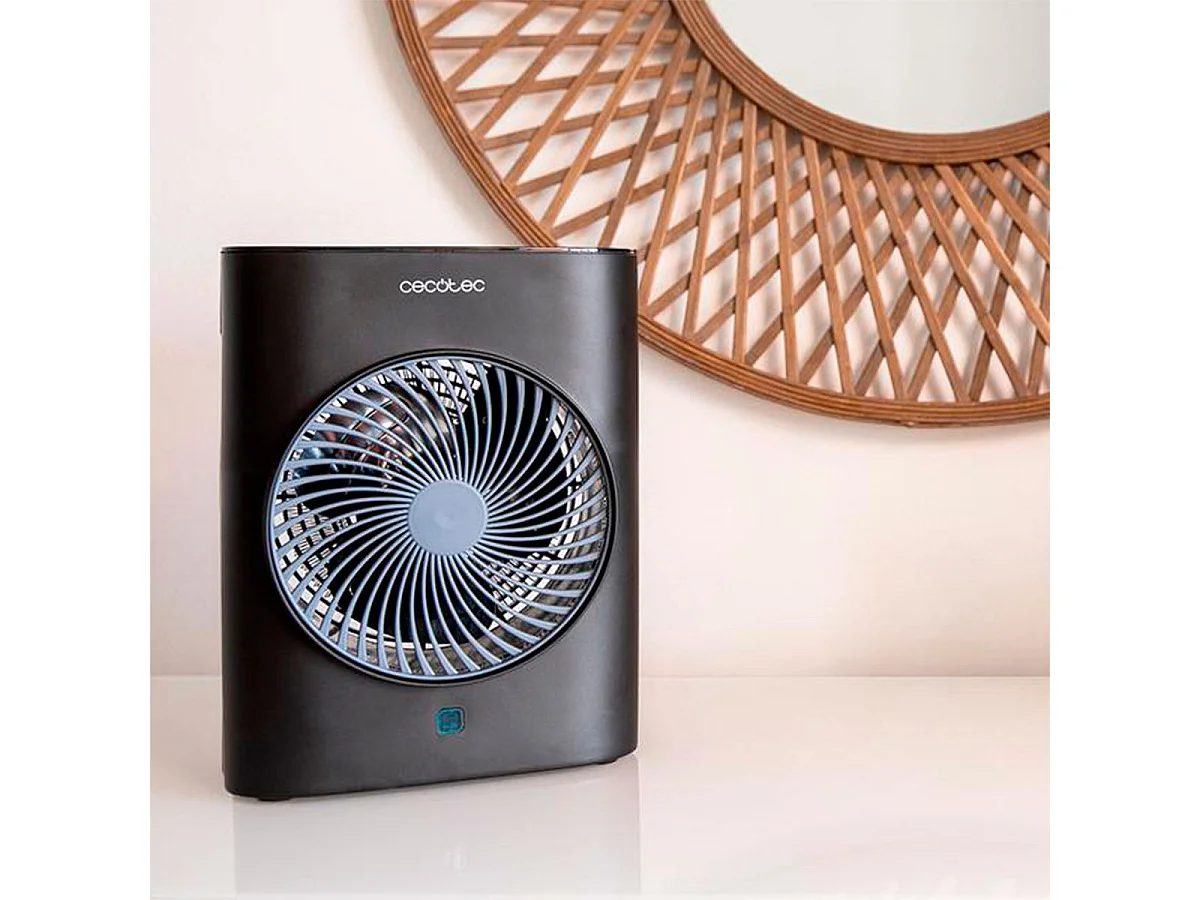 Calefactor ventilador Cecotec ReadyWarm 2070 Max Force Smart 2000W mando a distancia negro