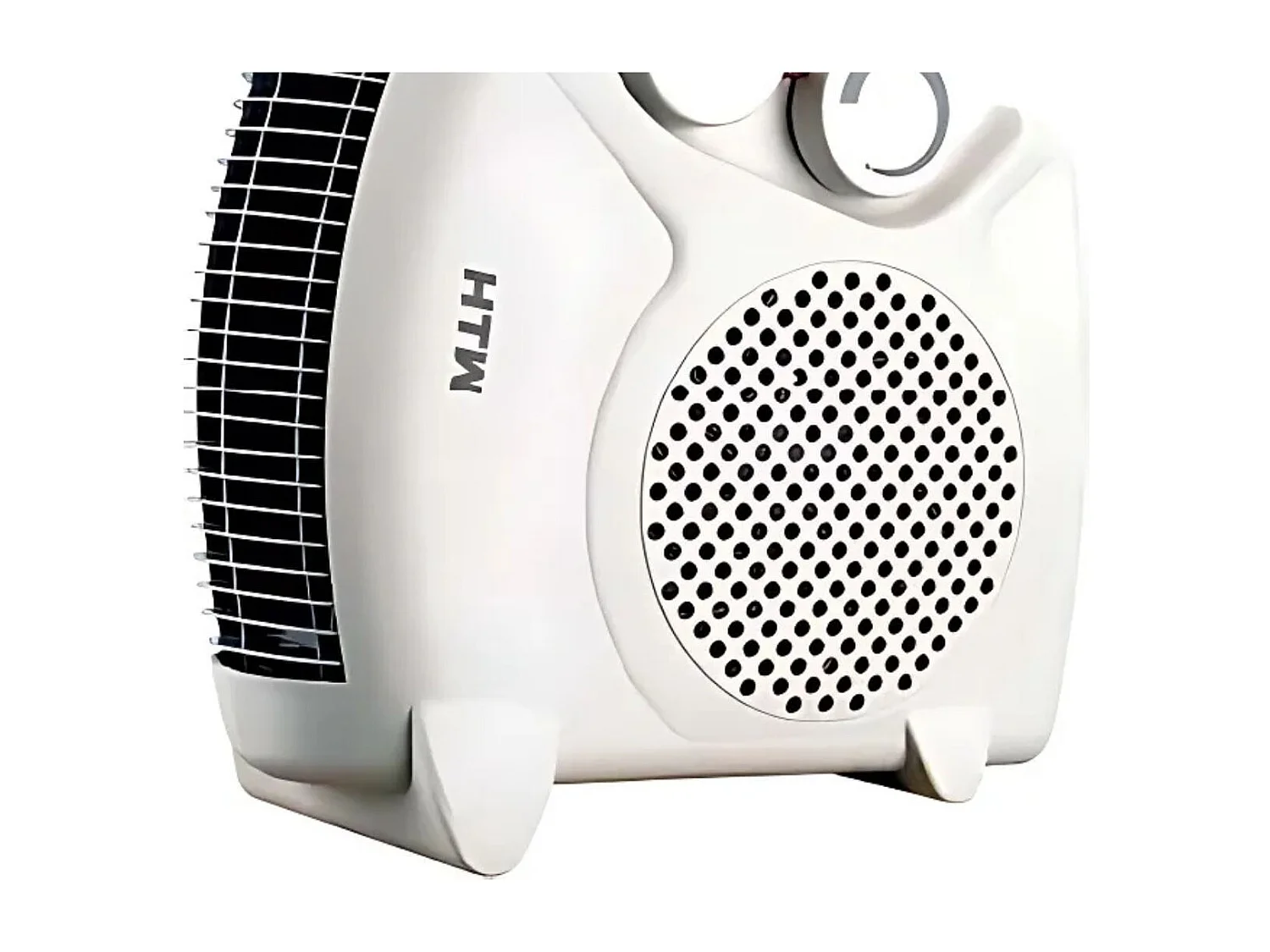 Calefactor cerámico HTW CAL2000SLIM 2000W 2 potencias multiposición negro